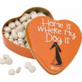 Sanal Dog Yeast Calcium Heart Tin